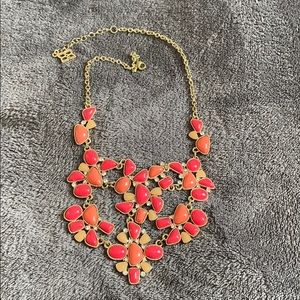 Orange Statement Necklace